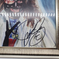 WWE Mankind Printed Framed Art Photograph Signed by Mick Foley w/ COA