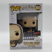 Funko Pop! Harry Potter 2019 NYCC Convention Exclusive Filch & Mrs. Norris #101