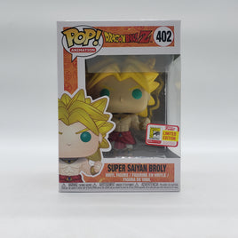 Funko Pop! Animation Dragon Ball Z 2018 SDCC Limited Edition Super Saiyan Broly #402