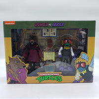 NECA Teenage Mutant Ninja Turtles Splinter vs. Baxter 2-Pack