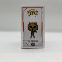 Funko Pop! Star Wars: The Mandalorian The Armorer #353 Signed by Emily Swallow JSA Certified