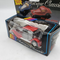 Tai Cheong Toys Pull-back Action Diecast Antique Classic Car (Grey/Red) Mini-Vehicle