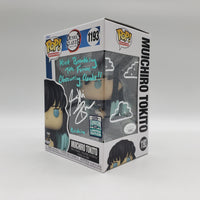 Funko Pop! Demon Slayer 2022 FunKon LE Muichiro Tokito #1193 Signed by Griffin Burns JSA