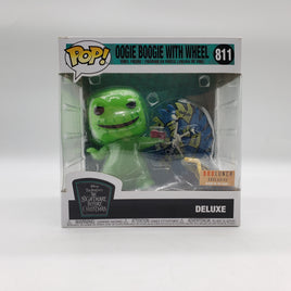 Funko Pop Deluxe! The Nightmare Before Christmas Boxlunch Exclusive Oogie Boogie with Wheel #811