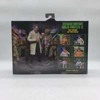 NECA Teenage Mutant Ninja Turtles II The Secret of The Ooze Professor Jordan Perry 2-Pack