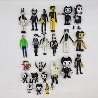 Assorted Lot of Figures Mainly Bendy Themed