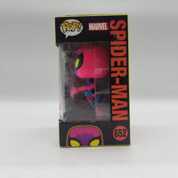 Funko Pop! Marvel Target Exclusive Spider-Man (Black Light) #652