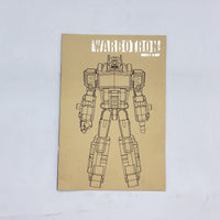 Transformers Warbotron WB01-F X-Ray 3rd Party Action Figure Model Kit Set
