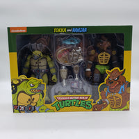 NECA Teenage Mutant Ninja Turtles Tokka and Rahzar 2-Pack Action Figure Set