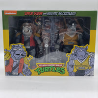 NECA Teenage Mutant Ninja Turtles Super Bebop and Mighty Rocksteady 2-Pack