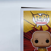 Funko Pop! Animation One Punch Man Bait Exclusive Saitama #719 Signed by Max Mittelman JSA Certified