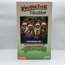 NECA Teenage Mutant Ninja Turtles Dimension X-Mas Vacation Action Figure 4-Pack