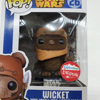 Funko Pop! Star Wars Fugitive Toys Exclusive Wicket (Flocked) #26