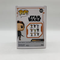 Funko Pop! Star Wars: The Mandalorian Fennec Shand #483 Signed by Ming-Na Wen JSA Certified