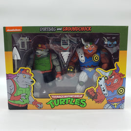 NECA Teenage Mutant Ninja Turtles Dirtbag and Groundchuck Action Figure 2-Pack