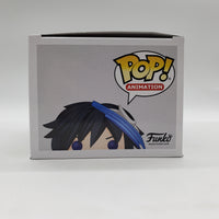 Funko Pop! Animation Demon Slayer AAA Anime Exclusive Giyu Tomioka #876 Signed by Johnny Yong Bosch JSA Certified