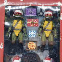 NECA Teenage Mutant Ninja Turtles Dimension X-Mas Vacation Action Figure 4-Pack