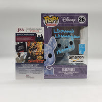 Funko Pop! Art Series Disney Amazon Exclusive Bambi #26 Signed by Donnie Dunagan JSA Certified
