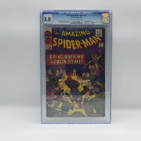 The Amazing Spider-Man #27 CGC 3.0 Graded Marvel Comics 1965