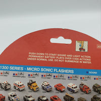 Majorette Micro Sonic Flashers Series 1300 Mini-Vehicle #1305