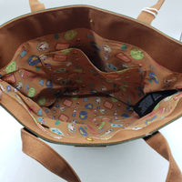 Loungefly Peanuts Snoopy Beagle Scouts Patch Tote Bag