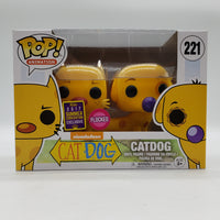 Funko Pop! Animation 2017 SDCC Shared Convention Exclusive CatDog (Flocked) #221