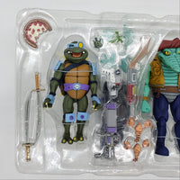 NECA Teenage Mutant Ninja Turtles Slash and Leatherhead Action Figure 2-Pack