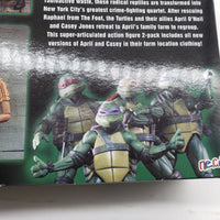 NECA Teenage Mutant Ninja Turtles Casey Jones and April O'Neil 2-Pack