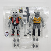 NECA Teenage Mutant Ninja Turtles Super Bebop and Mighty Rocksteady 2-Pack