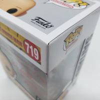 Funko Pop! Animation One Punch Man Bait Exclusive Saitama #719 Signed by Max Mittelman JSA Certified