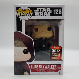 Funko Pop! Star Wars 2017 Galactic Convention Exclusive Luke Skywalker (Hood) #126