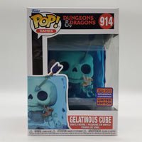 Funko Pop! Games Dungeons & Dragons 2023 WonderCon Shared Convention Exclusive Gelatinous Cube (Blue) #914