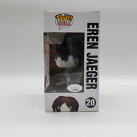 Funko Pop! Attack on Titan Bait Eren Jaeger #20 Signed by Bryce Papenbrook JSA