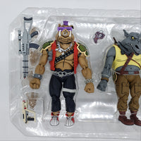 NECA Teenage Mutant Ninja Turtles Bebop and Rocksteady Action Figure 2-Pack