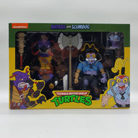 NECA Teenage Mutant Ninja Turtles Antrax and Scumbag Action Figure 2-Pack