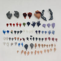 Loose Lot of 173 Assorted Action Figure Accessory/Vehicle Pieces