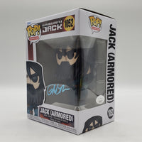 Funko Pop! Animation Samurai Jack Jack (Armored) #1052 Signed by Phil LaMarr JSA Certified