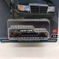 Mattel Hot Wheels Premium Real Riders Mercedes-Benz 500 E Die-Cast Car 0/5