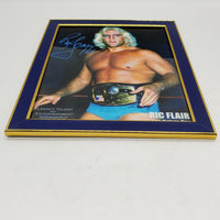 WWE Ric "The Nature Boy" Flair Printed Signed Framed Photograph