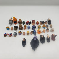 Loose Lot of 173 Assorted Action Figure Accessory/Vehicle Pieces