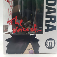 Funko Pop! Animation Naruto: Shippuden GameStop Exclusive Madara #978 Signed by Neil Kaplan JSA Certified