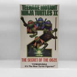 NECA Teenage Mutant Ninja Turtles II The Secret of The Ooze Action Figure 4-Pack