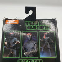 NECA TMNT GameStop Exclusive Foot Soldier (Melee Weapons) Action Figure