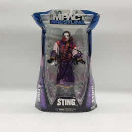Jakks Pacific Impact Wrestling Joker Sting Action Figure signed by Sting NO COA