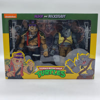 NECA Teenage Mutant Ninja Turtles Bebop and Rocksteady Action Figure 2-Pack