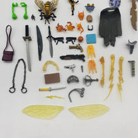 Loose Lot of 173 Assorted Action Figure Accessory/Vehicle Pieces