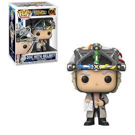 Funko Pop! Back to the Future Doc with Helmet #959