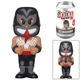 Marvel Luchadores El Venenoide (Venom) Vinyl Soda Figure