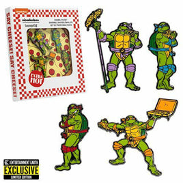 Loungefly Teenage Mutant Ninja Turtles 1 1/2-Inch Enamel Pin 4-Pack - EE Exclusive