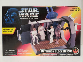 Kenner Star Wars Power of the Force Detention Block Rescue 1996